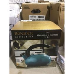 Bonjour Coffee  Tea Whistling Kettle 1.5QT