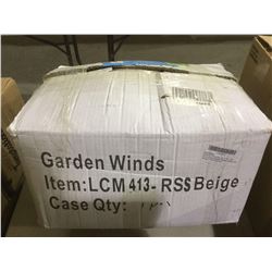 Universal 10' x 10' Two Tiered Replacement Gazebo Canopy Mosquito Netting Set Beige