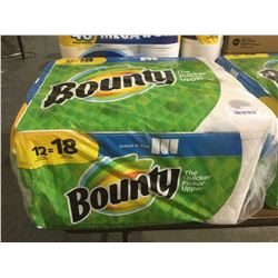 Bounty 12 Paper Towel Rolls