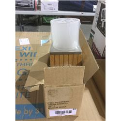 Bamboo Bathroom Tumbler 3-Pack