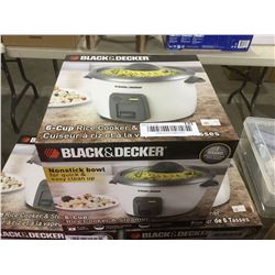 Black  Decker 6-Cup Rice Cooker