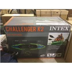Intex Challenger K2 Kayak, 2-Person Inflatable Kayak Set