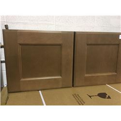 Maple 33 18" High 24" Deep 2-Door Individual Kitchen Cabinet