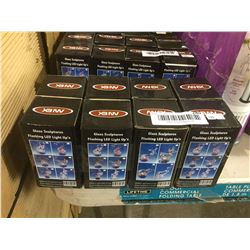 Flashing LED Glass Sculptures Lot of 8