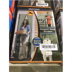 Instant Screen Door (83" x 19.5") Lot of 2