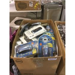 Case of Dorcy L.E.D Dynamo Flashlights