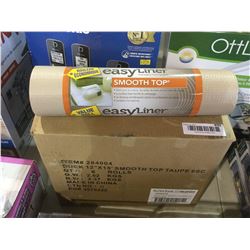 Case of Easy Liner Smooth Top Shelf Liner 12" x 15'