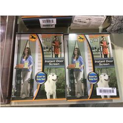Instant Screen Door Lot of 2