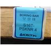 Image 3 : New Korloy 1" Indexable Boring Bars, P/N: S16T-PSKNR-4