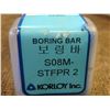 Image 3 : New Korloy 1/2" Indexable Boring Bars, P/N: S08M-STFPR 2