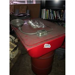 Industrial Parts Washer w/Barrel