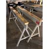 Image 1 : Set (2) of Saw Horses 3 Ton Capacity 60" x 36"