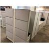 Image 1 : TEKNION GREY PATTERN OFFICE PARTITION SYSTEM