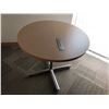 Image 2 : CONTENTS OF OFFICE INC. MAPLE L-SHAPE DESK W/ MATCHING BOOK CASE AND CONFERENCE TABLE