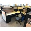 Image 2 : GLOBAL EVOLVE 12 PERSON OFFICE CUBICLE SYSTEM INC. DESK SURFACES, PANELS, AND PEDESTALS