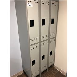 6' DOOR LOCKER UNIT