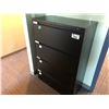 Image 1 : GLOBAL EVOLVE BLACK 4 DRAWER LATERAL FILE CABINET