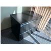 Image 2 : CONTENTS OF OFFICE INC. MAPLE CORNER COMPUTER DESK, 1 BLACK AND 1 BEIGE 2 DRAWER LATERAL FILE