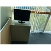 Image 2 : CONTENTS OF OFFICE INC. MAPLE CORNER COMPUTER DESK, 2 DRAWER FILE CABINET, TALL BOOK SHELF, AND
