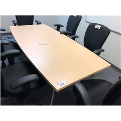 MAPLE 6' BOARD ROOM TABLE