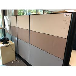 GLOBAL EVOLVE 1 PERSON OFFICE CUBICLE PARTITION