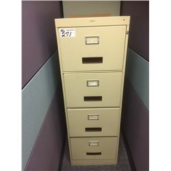 4 DRAWER VERTICAL FILE CABINET