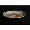 Image 1 : "Min" Kiln Blue-and-White and Underglazed-Red "Fish" Plate. Condition as is, shown in photo
