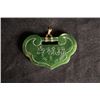 Image 3 : A  "Fu Lu Shou" jade pendant inlaid with 18k. Condition as is, shown in photo