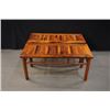 Image 1 : A Pair of Two Middle 20th Century Hainan Huanghuali Wood Stools. Condition as is, shown in photo