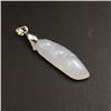 Image 2 : Grade-A "Bean Pod" Jadeite Pendant. Condition as is, shown in photos.