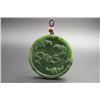 Image 2 : "Flying Dragon" Jade Pendant. Condition as is, shown in photos