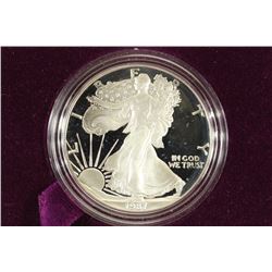 1987-S PROOF AMERICAN SILVER EAGLE