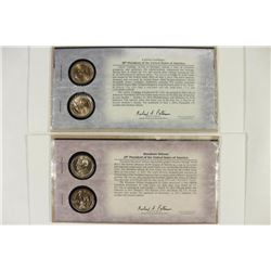 2013-P & D WOODROW WILSON & 2014-P & D CALVIN