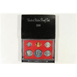 1980 US PROOF SET (WITH BOX)