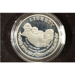 1991-S MT. RUSHMORE PROOF SILVER DOLLAR