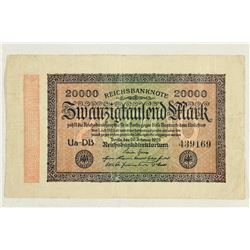 1923 GERMANY 20,000 MARK