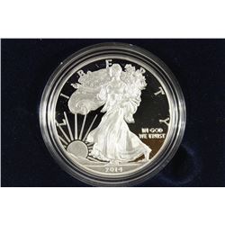 2014-W PROOF AMERICAN SILVER EAGLE