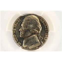 1967 SMS JEFFERSON NICKEL PCGS SP66