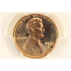 1972-S LINCOLN CENT PCGS PR68RD