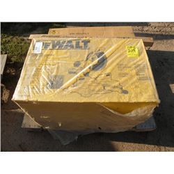 DeWalt sliding compound mitre saw