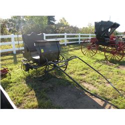 2 person sleigh w/wheel kit -from estate
