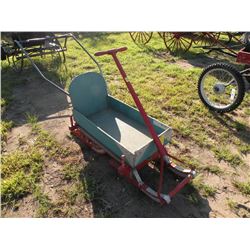 Miniature bobsled  -from estate
