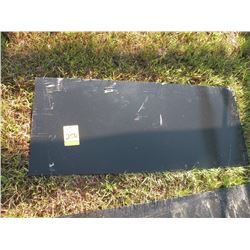 Weldable tool plate for skidloader -New