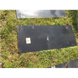 Weldable tool plate for skidloader -New
