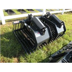 72" twin cylinder rock grapple -New