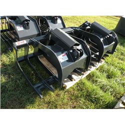 84" twin cylinder brush grapple -New