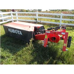Kubota DM1017 disc mower -manual is in office