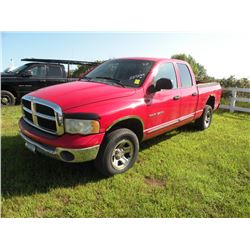 2002 Dodge Ram 1500 4x4, needs tranny SN#-3B7HU18Z32G106957