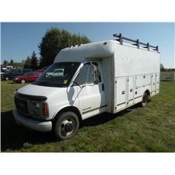 2000 GMC 3500 cube van SN#-1GDJG31RXY1212694