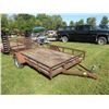 Image 1 : 2012 14' P&T rampgate trailer SN#-5JTAU1213CA040020